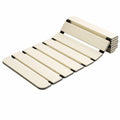 Hochwertige Queensize-Bodenmatratze mit robustem Holzrahmen für maximale Stabilität – Perfekt für minimalistische und platzsparende Wohnkonzepte