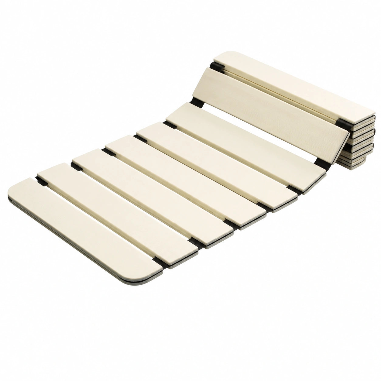 Hochwertige Queensize-Bodenmatratze mit robustem Holzrahmen für maximale Stabilität – Perfekt für minimalistische und platzsparende Wohnkonzepte