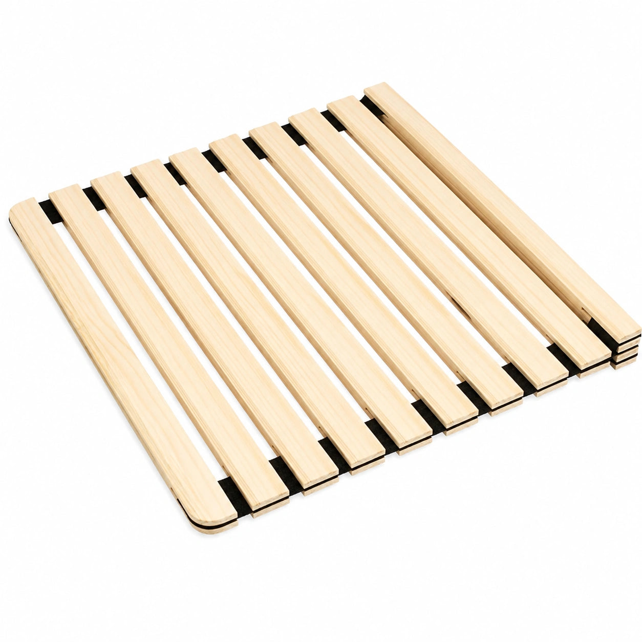 Hochwertiger Holzlattenrost, klappbar, für Einzel- und Doppelbetten, 20 stabile Plattformleisten, Maße 100x200 cm