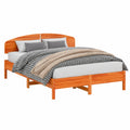 Massivholz-Kopfteil Kiefer 160 cm für Queen-Size-Bett, langlebiges Design, einfache Montage