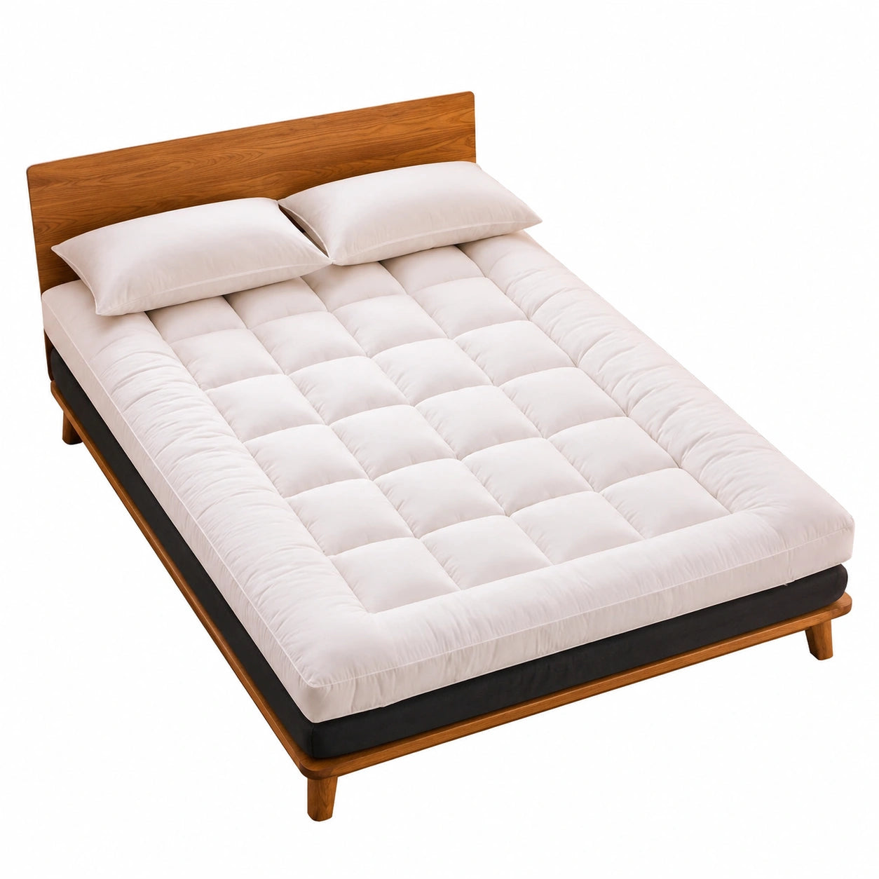 Japanische Futon-Matratze, tragbar und faltbar für Reisen, ideal für Einzel- bis Kingsize-Betten