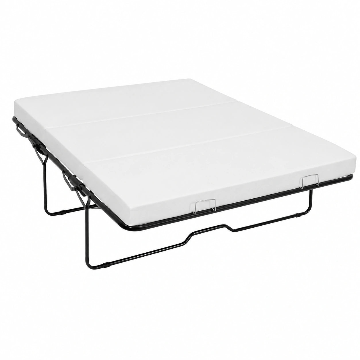 King-Size Memoryschaum-Ersatzmatratze 180x150x10 cm mit abnehmbarem Bezug für Schlafsofas