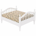 Holzpuppenhaus-Queensize-Bett, Klassischer Stil, Lernspielzeug für Kinder