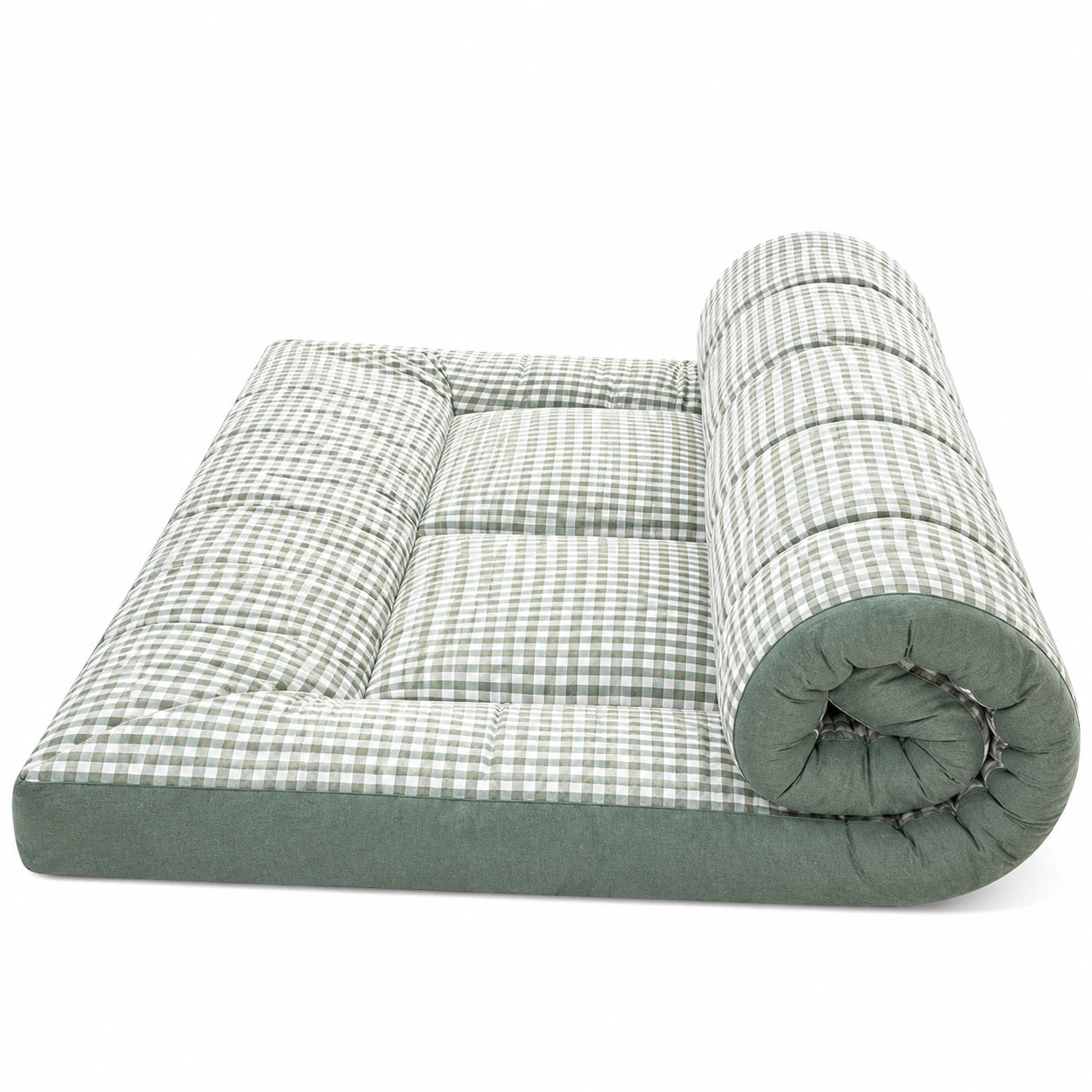 Bequeme japanische Rollmatratze für Doppel- und Kingsize-Betten – Ideal für Camping, Gästebett und Reisen