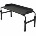 Multifunktionaler Betttisch mit Rollen, höhenverstellbar für Kingsize-/Queensize-Betten, platzsparender Laptoptisch für Homeoffice