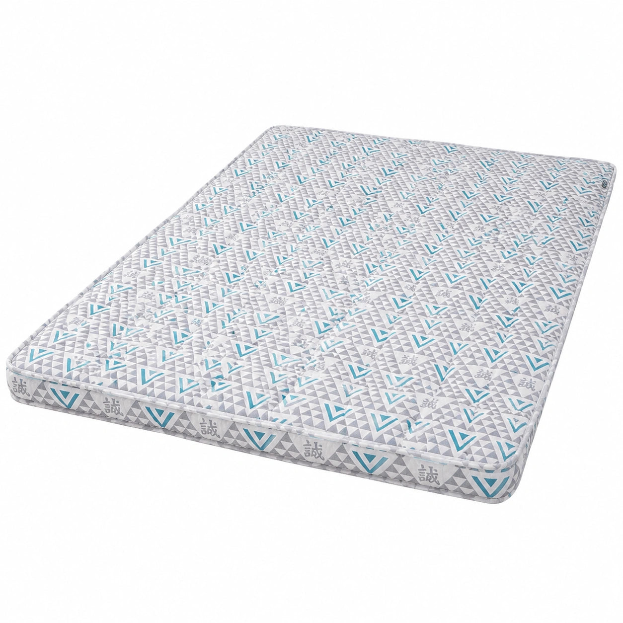 EMOOR Japanische Futon Matratze 160x202 cm, Dreieck-Grau, Gästebett Tatami Faltbar